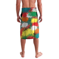 Senegal Lavalava with Colorful Wildlife Graffiti and Nature Rises Roars Design - Wonder Print Shop
