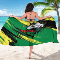 Senegal Sarong with Bold Eagle Graphic and Brushstroke Flag Colors Design - Wonder Print Shop