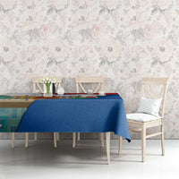 Netherlands Amsterdam Tablecloth with Colorful Canal Houses and National Flag Design - Wonder Print Shop