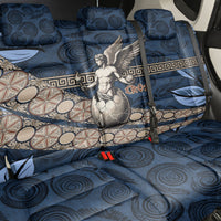 Eros Greek Mythology Protogonos Back Car Seat Cover Winged Eros Emerging From Cosmic Egg Greek Key