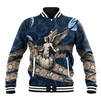 Eros Greek Mythology Protogonos Baseball Jacket Winged Eros Emerging From Cosmic Egg Greek Key