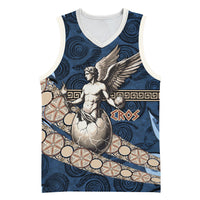 Eros Greek Mythology Protogonos Basketball Jersey Winged Eros Emerging From Cosmic Egg Greek Key