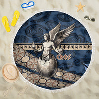 Eros Greek Mythology Protogonos Beach Blanket Winged Eros Emerging From Cosmic Egg Greek Key