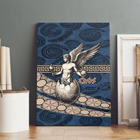 Eros Greek Mythology Protogonos Canvas Wall Art Winged Eros Emerging From Cosmic Egg Greek Key