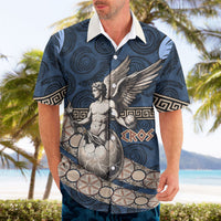 Eros Greek Mythology Protogonos Hawaiian Shirt Winged Eros Emerging From Cosmic Egg Greek Key