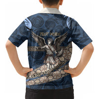 Eros Greek Mythology Protogonos Hawaiian Shirt Winged Eros Emerging From Cosmic Egg Greek Key