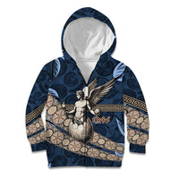 Eros Greek Mythology Protogonos Kid Hoodie Winged Eros Emerging From Cosmic Egg Greek Key