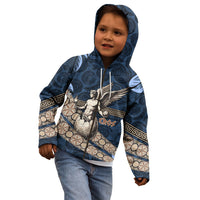 Eros Greek Mythology Protogonos Kid Hoodie Winged Eros Emerging From Cosmic Egg Greek Key