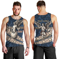Eros Greek Mythology Protogonos Men Tank Top Winged Eros Emerging From Cosmic Egg Greek Key