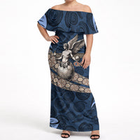 Eros Greek Mythology Protogonos Off Shoulder Maxi Dress Winged Eros Emerging From Cosmic Egg Greek Key