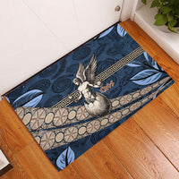 Eros Greek Mythology Protogonos Rubber Doormat Winged Eros Emerging From Cosmic Egg Greek Key