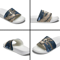 Eros Greek Mythology Protogonos Slide Sandals Winged Eros Emerging From Cosmic Egg Greek Key