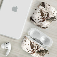 Eros Greek Mythology Cupid God Of Love AirPods Case Winged Archer Eros Bow Arrow And Celestial Clouds