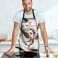 Eros Greek Mythology Cupid God Of Love Apron Winged Archer Eros Bow Arrow And Celestial Clouds