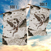 Eros Greek Mythology Cupid God Of Love Garden Flag Winged Archer Eros Bow Arrow And Celestial Clouds