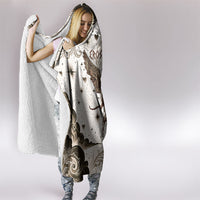 Eros Greek Mythology Cupid God Of Love Hooded Blanket Winged Archer Eros Bow Arrow And Celestial Clouds