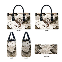 Eros Greek Mythology Cupid God Of Love Leather Bag Winged Archer Eros Bow Arrow And Celestial Clouds