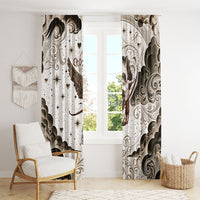 Eros Greek Mythology Cupid God Of Love Window Curtain Winged Archer Eros Bow Arrow And Celestial Clouds