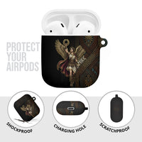 Nike Goddess AirPods Case Ancient Greece Laurel Wreath And Greek Key