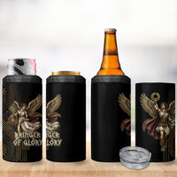 Nike Goddess 4 in 1 Can Cooler Tumbler Ancient Greece Laurel Wreath And Greek Key