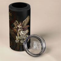 Nike Goddess 4 in 1 Can Cooler Tumbler Ancient Greece Laurel Wreath And Greek Key