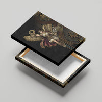 Nike Goddess Canvas Wall Art Ancient Greece Laurel Wreath And Greek Key