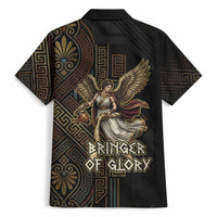 Nike Goddess Hawaiian Shirt Ancient Greece Laurel Wreath And Greek Key