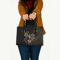Nike Goddess Leather Bag Ancient Greece Laurel Wreath And Greek Key