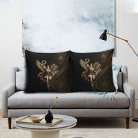 Nike Goddess Pillow Cover Ancient Greece Laurel Wreath And Greek Key