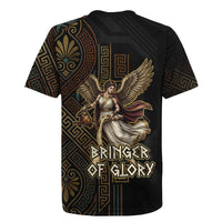 Nike Goddess Rugby Jersey Ancient Greece Laurel Wreath And Greek Key