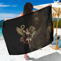 Nike Goddess Sarong Ancient Greece Laurel Wreath And Greek Key