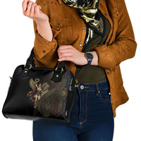 Nike Goddess Shoulder Handbag Ancient Greece Laurel Wreath And Greek Key