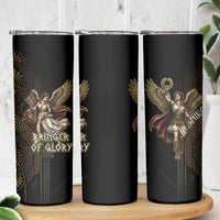 Nike Goddess Skinny Tumbler Ancient Greece Laurel Wreath And Greek Key