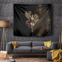 Nike Goddess Tapestry Ancient Greece Laurel Wreath And Greek Key
