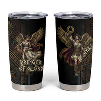 Nike Goddess Tumbler Cup Ancient Greece Laurel Wreath And Greek Key