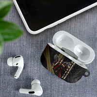 Nemesis Goddess Of Revenge AirPods Case Winged Nemesis Scales Of Justice - Gold Greek Key