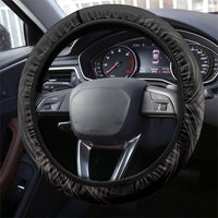 Nemesis Goddess Of Revenge Steering Wheel Cover Winged Nemesis Scales Of Justice - Gold Greek Key