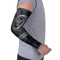 Nemesis Goddess Arm Sleeves Winged Nemesis Crescent Moon Sword Greek Key