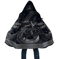 Nemesis Goddess Cloak Winged Nemesis Crescent Moon Sword Greek Key