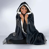 Nemesis Goddess Hooded Blanket Winged Nemesis Crescent Moon Sword Greek Key