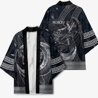 Nemesis Goddess Kimono Winged Nemesis Crescent Moon Sword Greek Key