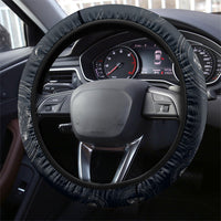 Nemesis Goddess Steering Wheel Cover Winged Nemesis Crescent Moon Sword Greek Key