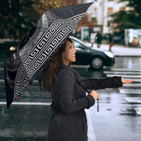 Nemesis Goddess Umbrella Winged Nemesis Crescent Moon Sword Greek Key