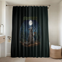 Raccoon Stay Wild Stay Cozy Camping Bathroom Set Starry Night Forest Wildlife