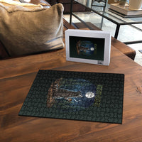 Raccoon Stay Wild Stay Cozy Camping Puzzle Starry Night Forest Wildlife