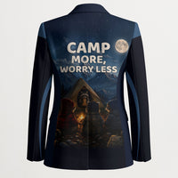 Raccoons Campfire Stay Cozy Stay Wild Blazer Starry Night Forest Wildlife