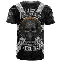 Hell Pattern Skull T Shirt I'm Not Rode I Just Hace The Balls To Say What Everyone Else is Thinking - Wonder Print Shop