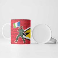 Autonomous Region of Principe Independence Ceramic Mug with 1995 Flag Design and Cultural Pattern - Wonder Print Shop