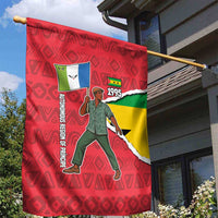 Autonomous Region of Principe Independence Garden Flag with 1995 Flag Design and Cultural Pattern - Wonder Print Shop