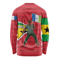 Autonomous Region of Principe Independence Long Sleeve Shirt with 1995 Flag Design and Cultural Pattern - Wonder Print Shop